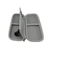 thumbnail image 5 of Monstrate Estuche para estetoscopio de tela Oxford, mango de elevación de repuesto Rectangular, organizador de bolsa de almacenamiento para Almacenamiento y organización del hogar gris claro, 5 of 6