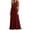 08# Wine, variant on Ihhxva Dress for Women Sleeveless Maxi Loose Fit with Pockets Long Green Casual Evening Out S-2XL