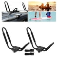 thumbnail image 4 of Canoe Roof Mount, Iron Material Kayak Roof Rack Large Loading Space Saving  for Sailboat, 4 of 8