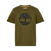 Timberland Green Cotton Men T-Shirt