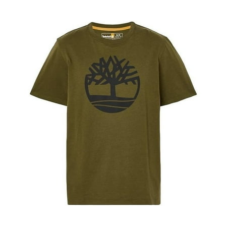 Timberland Green Cotton Men T-Shirt