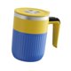thumbnail image 3 of Taza de café con agitador automático Taza con agitador automático con tapa y asa Accesorio Mezclador eléctrico para otras bebidas Senderismo Viajes Amarillo Azul, 3 of 8