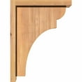thumbnail image 3 of 5 1/2"W x 12"D x 16"H Yorktown Smooth Corbel w/Backplate, Western Red Cedar, 3 of 9