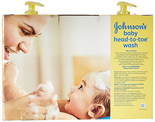 johnson baby head to toe wash 33.8 oz
