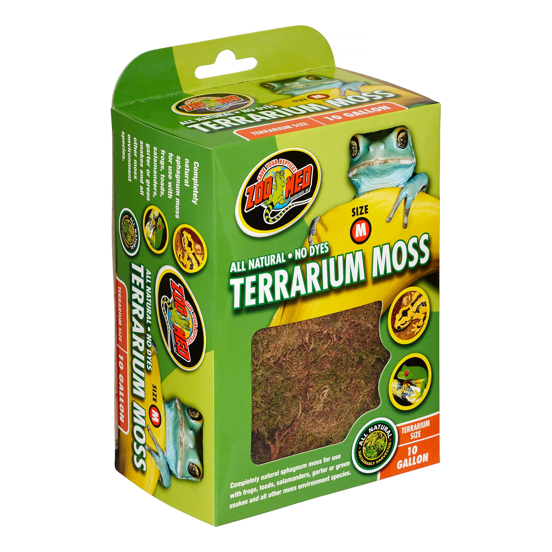 Zoo Med Terrarium Moss 5 Gallon 976145 097612200218