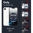thumbnail image 3 of Funda Steuscey para iPhone 16e 6.1'' con Espejo de Maquillaje, 3 of 6