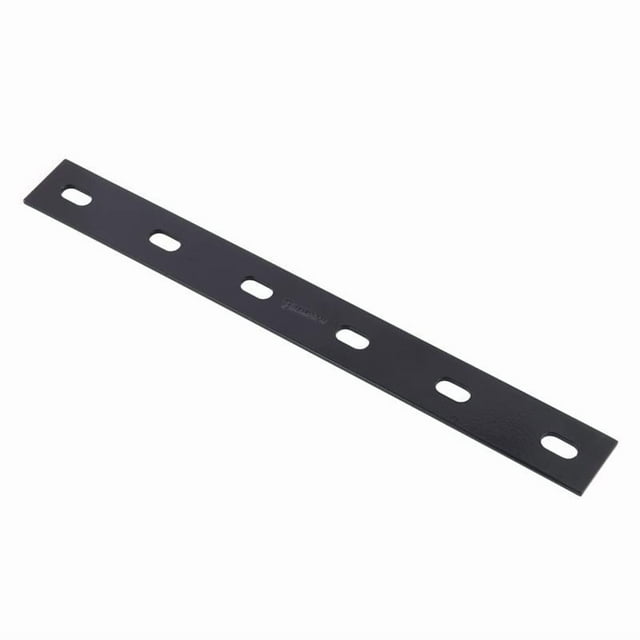 Plato de reparación Hampton Black Steel, 0,3 x 3,8 x 35,6 cm