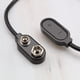 thumbnail image 5 of Cable convertidor de Clip de batería de 9V, conector macho de 5,5mm y 2,1mm, Cable de alimentación de 9 voltios, conector a presión para Pedal de efecto de guitarra, 3 uds., 5 of 5