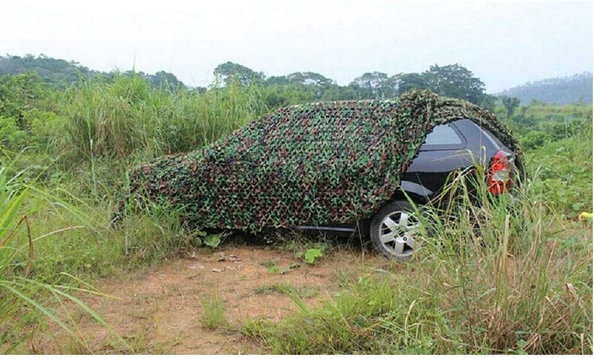 20 x 26FT Camouflage Netting Camo Net Woodland net for Camping Hunting, Camo Netting Camouflage Net Military Mesh Covering Decorations Blinds for Sunshade Camping Shooting Hunting