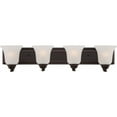 thumbnail image 2 of Nuvo 60-5694 - Elizabeth - 4 Light Vanity Fixture w/ Frosted Glass, 2 of 2