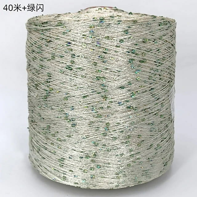 500G Summer Ice Silk Glitter Yarn Sequin Yarn Hand Crochet Thread Knitting Clothes Needlework