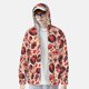 thumbnail image 2 of Balery Skull rock record music heart Sudadera ligera de manga larga con capucha y protección solar UPF 50+ para hombre y mujer, ideal para pesca y running-Large, 2 of 7