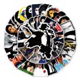 thumbnail image 2 of Paquete de pegatinas Michaels Jacksons Anime, vinilo impermeable, 51 unidades, 2 of 3