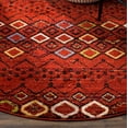 thumbnail image 4 of Safavieh Amsterdam Gladwin Geometric Area Rug, Terracotta/Multi, 3' x 3' Round, 4 of 7