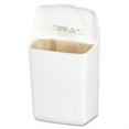 thumbnail image 2 of HOSPECO White Feminine Hygiene Receptacle, ABS Plastic, 1/Case, 2 of 2