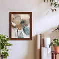 thumbnail image 6 of Watercolor Poppy I -Framed Print w/glass-Chestnut, 6 of 7