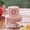 pink-A, variant on FHBVT Garlic Grinder Electric Mini Chopper Rechargeable Food Processor Portable Baby Food Maker Household Garlic Crusher Smart Multifunction Kitchen Tool Compact Design Easy Cleaning for Cooking