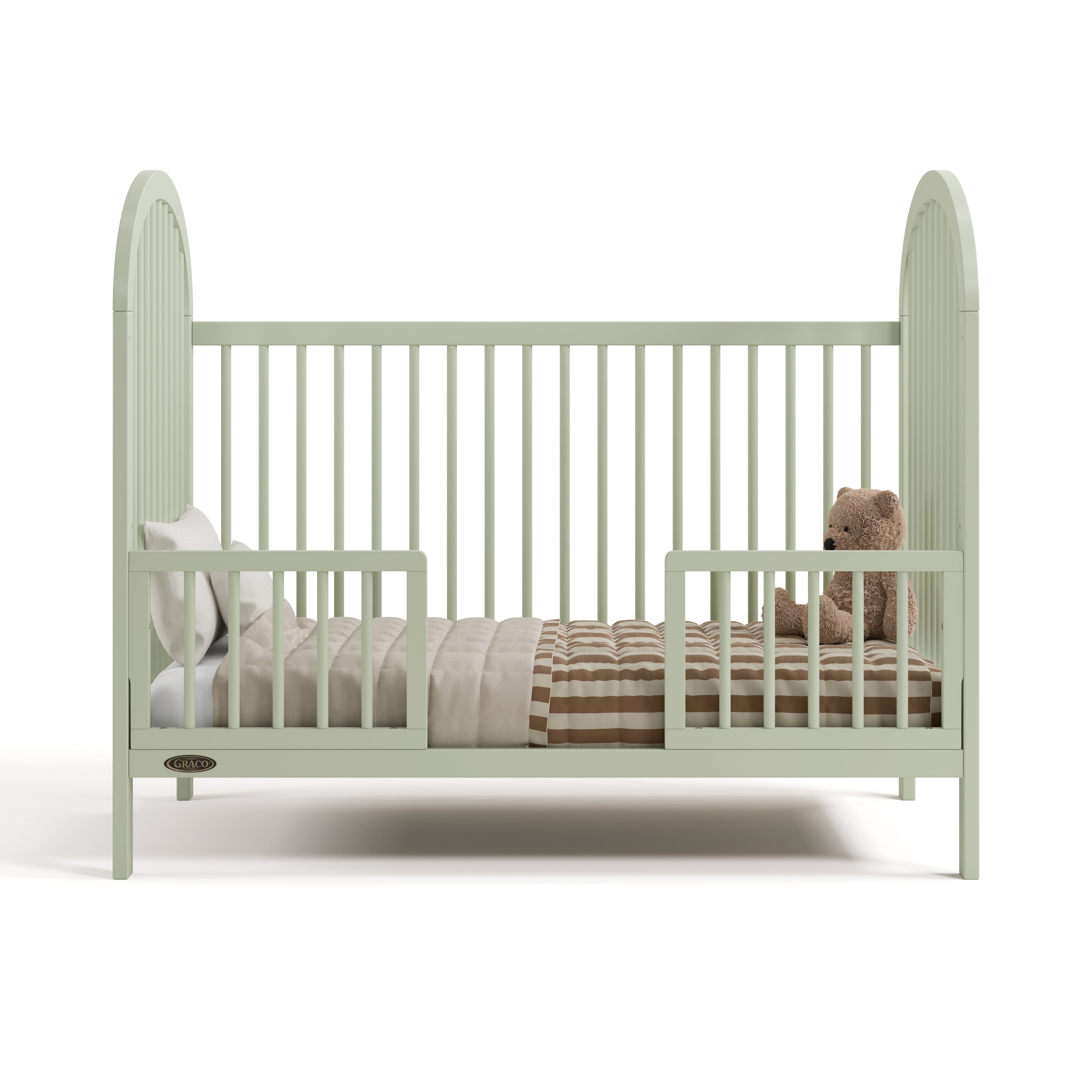 Graco Olivia 3-in-1 Convertible Baby Crib, Sage