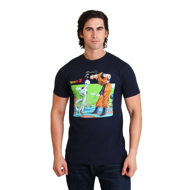 Ge Animation Men S Dragon Ball Z Goku Frieza T Shirt Walmart Com Walmart Com