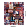 thumbnail image 2 of Soikfihs Sports Blankets Flannel Decorative Blankets Air Conditioning Blankets Throw BlanketsBlanket Blankets Full Size Blanket for Bed, 2 of 3