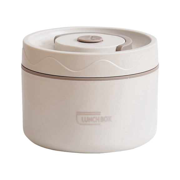 Kitchen Decor, Stainless Steel Insulated Lunch Box Insulated Bucket Household Double Cover Soup Bowl Bento Box Lunch Box, Kitchen Gifts
