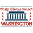 thumbnail image 3 of CafePress - Nasty Women March Large Mug - 15 oz Ceramic Large White Novelty Mug, 3 of 6
