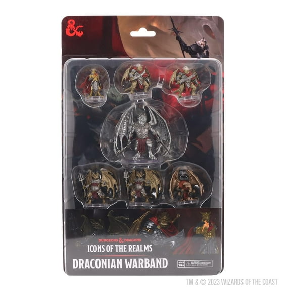 WizKids D&D Icons of The Realms Draconian Army Miniature Figures
