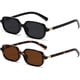 thumbnail image 1 of Gafas de Sol Rectangulares Retro AIEYEZO para Mujer Negro/Gris + Carey/Marrón, 1 of 6