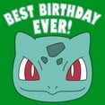 thumbnail image 2 of Boys Pokemon Bulbasaur Best Birthday Ever T Shirt, 2 of 4