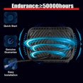 thumbnail image 5 of 5x7' LED Headlights with High/Low Beam Car Rectangular Head Lights with DRL Turn Signal Bright Anti-glare, Pair, 5 of 5