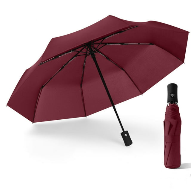 Compact Umbrella for Travel Compact Fully Automatic Travel Umbrella Wind and Waterproof Umbrella Uv Protection Golf Umbrella Men & Women Umbrellas Golf Umbrellas for Rain