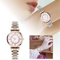 thumbnail image 1 of Full Star Ladies Steel Band Simple Quartz Watch Three Pin Leisure Fashion Ladies Quartz Wristwatch ！, 1 of 7