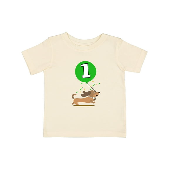 Inktastic 1st Birthday Puppy 1 Year Old Boy Boys Baby T-Shirt
