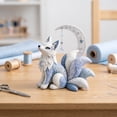 thumbnail image 3 of Woodland Animals Craft Kit, Winter Guardians Diy Patchwork Kit,Patchwork Animal Sewing Kit for Beginners,Durable Pre Cut Felt Plushie Craft Kit Winter Home Decorations Christmas Gifts, 3 of 8