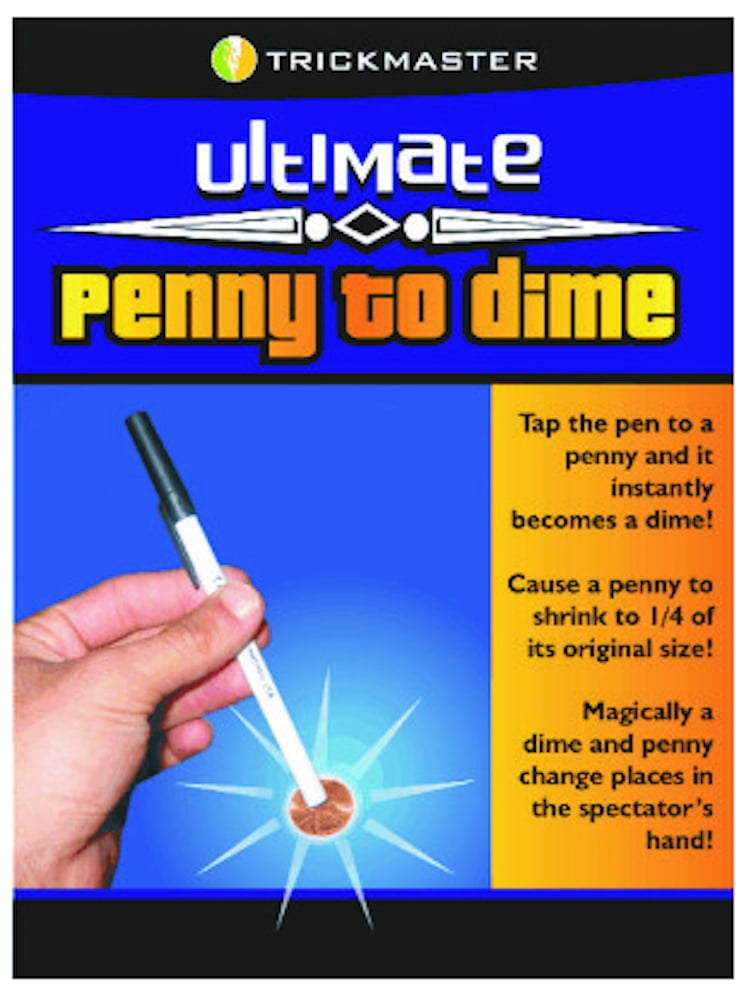 Penny to Dime with ULTRA Gimmick Pen Includes Pen & Penny Shell EASY SEE VIDEO 
