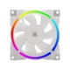 thumbnail image 5 of Ventilador de refrigeración de la CPU de la caja de la computadora Ventilador enfriador de 8 cm (ARGB blanco), 5 of 8