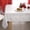 Christmas White, variant on Round Christmas Tablecloth - Xmas Table Cloth Waterproof and Washable Holiday Snow Town Decorative Table Cover for Party Kitchen Dining Room, 60 Inch