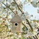 thumbnail image 4 of 4pcs Birds Birds Caja de cría Anillo de aluminio anti-mordida Caja de madera Agujero Aves Accesorio, 4 of 4