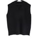 thumbnail image 5 of Suéter de cuello en V para hombre, suéter de punto suelto de moda, chaleco sin mangas de otoño, 5 of 5