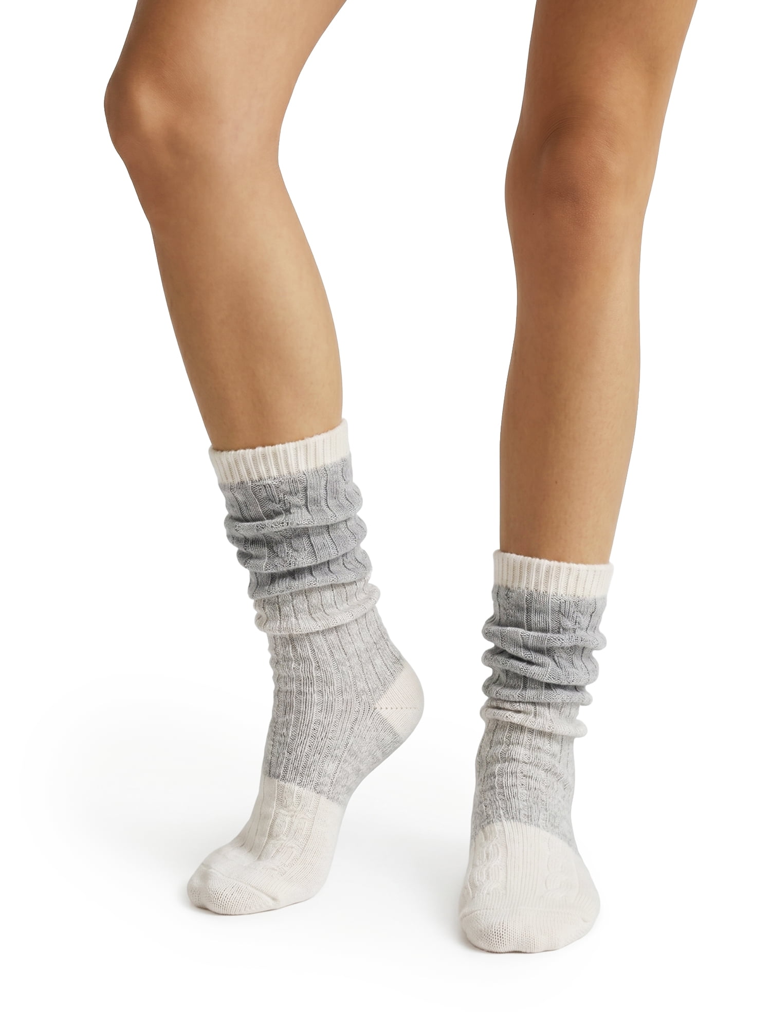 MUK LUKS Women's Fluffy Dream Tall Boot Socks, 6-Pack, OSFM