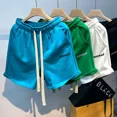 thumbnail image 4 of Pantalones cortos con cordón para hombre, joggers, baloncesto, sudadera, talla pequeña, novedad, pantalones cortos holgados para hombre, elásticos, informales, de diseñador, ofertas especiales, 4 of 5