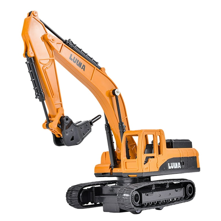TINKSKY 1 Set of Plastic Excavator Toy Inertia Excavator Plaything Educational Toy