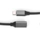 thumbnail image 4 of Câble d'extension USB 3.1 PD USB C mâle vers femelle HD 4K 3 A 60 W 1 m, 4 of 4