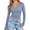 15# Blue, variant on Long Sleeve Shirts For Women 2026 Fall Fashion V Neck Basics Crop Tops Slim Fitted Y2K Tops Clothes