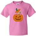 thumbnail image 3 of Inktastic Halloween Chihuahua Pumpkin Youth T-Shirt, 3 of 5
