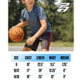 thumbnail image 7 of Pro Athlete Boys Athletic Shorts - 2 Pack Quick Dry Performance Basketball Shorts For Boys (8-16), 7 of 7