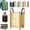 (Gold,L-1PC), variant on Large Waterproof Moving Bag with Wheels, Moving Bags Heavy Duty Extra Large Reinforced Handle, Foldable Packing Bag with Removable Bottom Board for Clothes, Travel, College Dorm