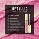 thumbnail image 4 of Lápiz labial Depuplum Pink Metallic de larga duración e impermeable, 4 of 9