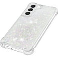 thumbnail image 5 of Slim Fit Phone Case for Samsung Galaxy S22 Plus (Not S22), Glitter Liquid Quicksand Effect Silicone Soft TPU Case with Camera Lens and Screen Protection for Galaxy S22 Plus,LSWT Colorful, 5 of 13