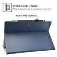 thumbnail image 5 of Labanema Compatible with Dell XPS 13 2-in-1 9315 Case,PU Leather Folio 2-folding Stand Cover for Dell XPS 13 2-in-1（9315 2n1） 13.4" 2-in-1 Tablet,Dark Blue, 5 of 6